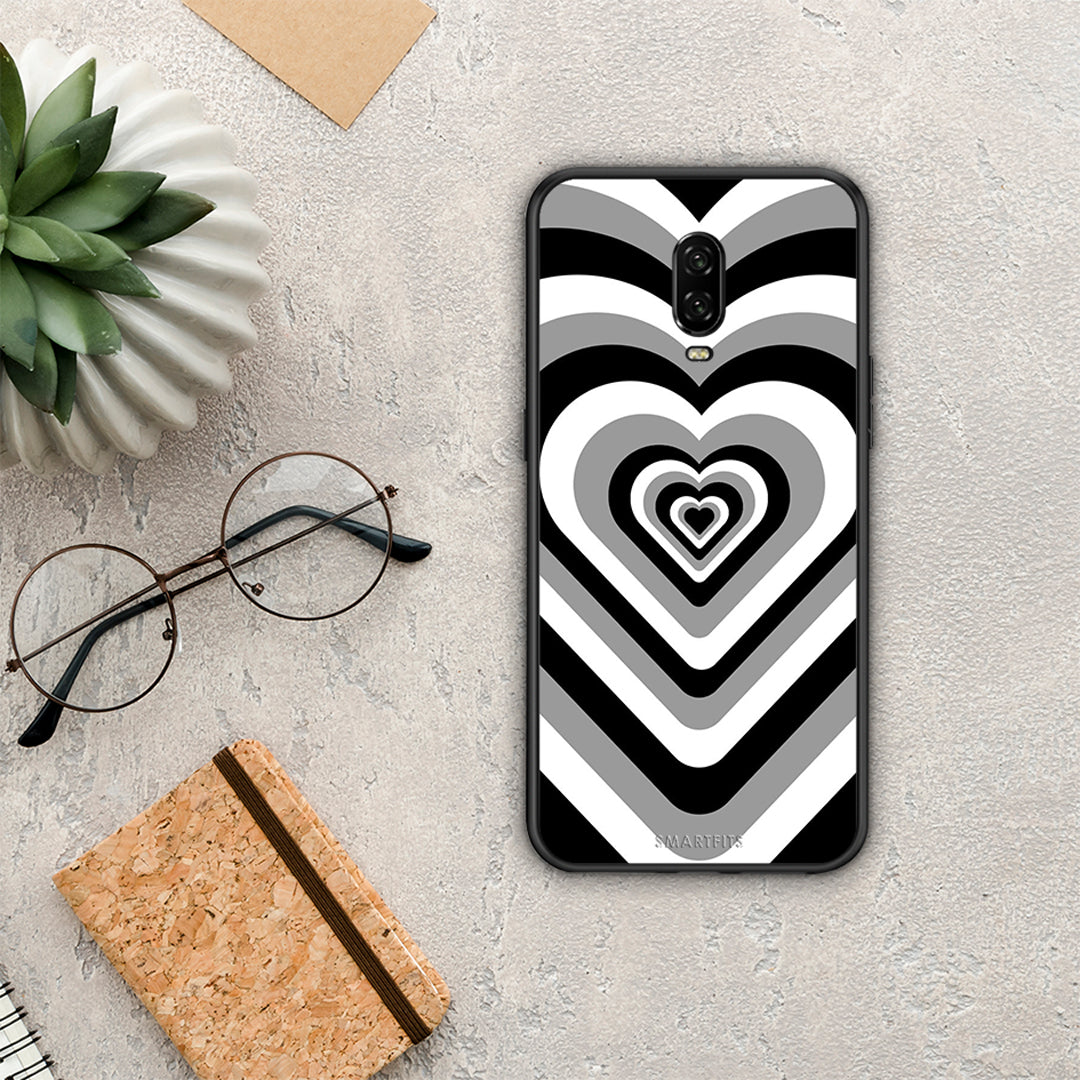 Black Hearts - OnePlus 6T θήκη