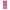 OnePlus 6T Blue Eye Pink θήκη από τη Smartfits με σχέδιο στο πίσω μέρος και μαύρο περίβλημα | Smartphone case with colorful back and black bezels by Smartfits