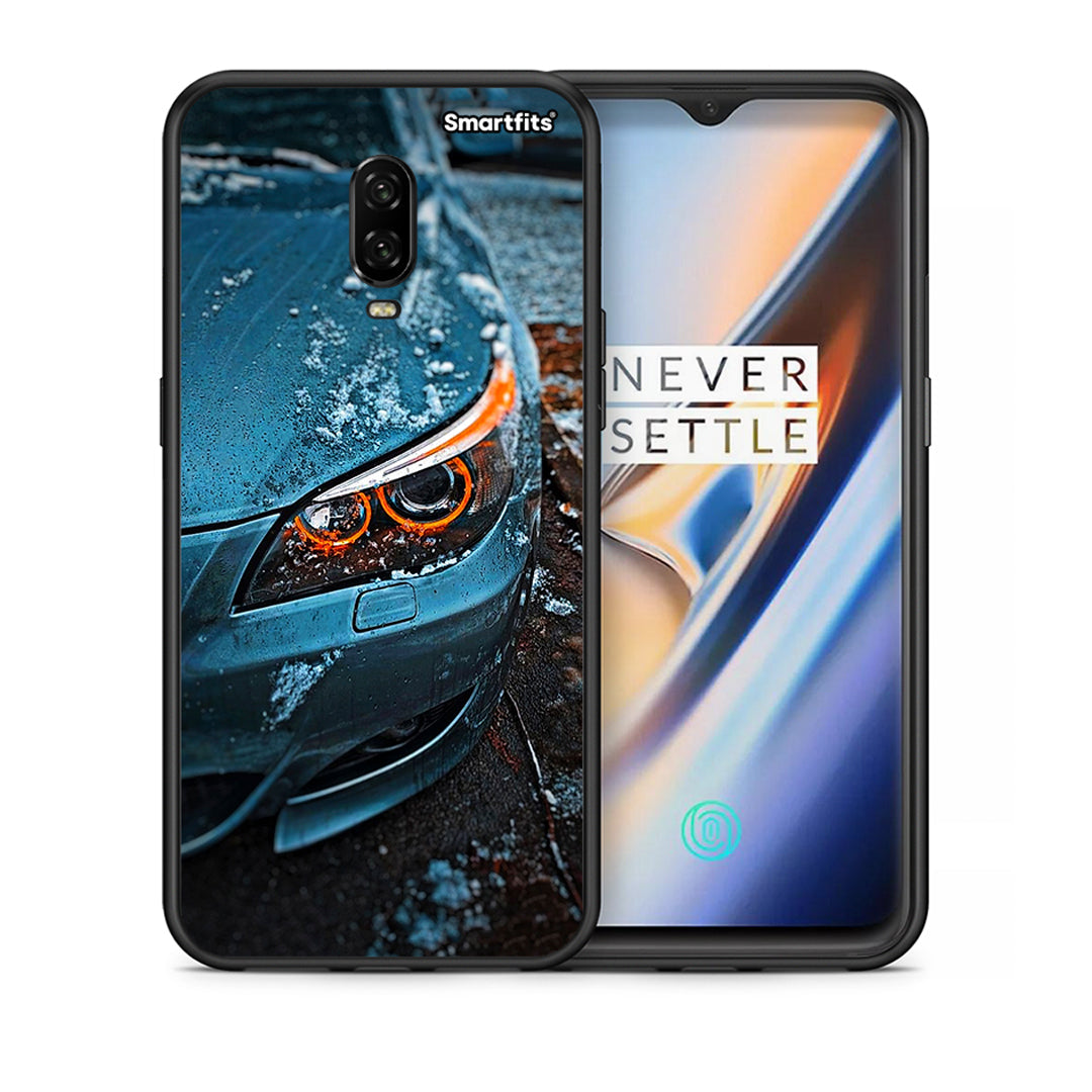 Θήκη OnePlus 6 Bmw E60 από τη Smartfits με σχέδιο στο πίσω μέρος και μαύρο περίβλημα | OnePlus 6 Bmw E60 case with colorful back and black bezels