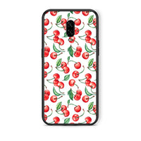 Thumbnail for OnePlus 6T Cherry Summer θήκη από τη Smartfits με σχέδιο στο πίσω μέρος και μαύρο περίβλημα | Smartphone case with colorful back and black bezels by Smartfits