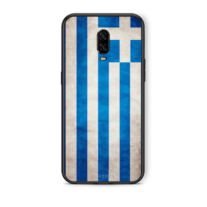 4 - OnePlus 6T Greece Flag case, cover, bumper