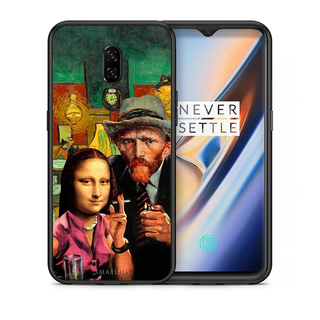 Θήκη OnePlus 6T Funny Art από τη Smartfits με σχέδιο στο πίσω μέρος και μαύρο περίβλημα | OnePlus 6T Funny Art case with colorful back and black bezels