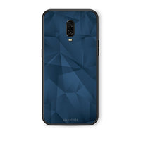 Thumbnail for 39 - OnePlus 6T Blue Abstract Geometric case, cover, bumper
