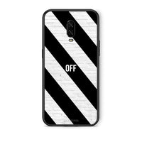 Thumbnail for OnePlus 6T Get Off θήκη από τη Smartfits με σχέδιο στο πίσω μέρος και μαύρο περίβλημα | Smartphone case with colorful back and black bezels by Smartfits