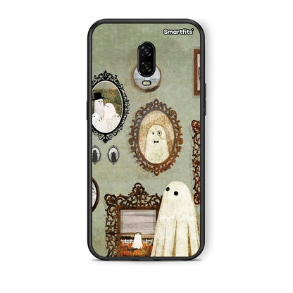 OnePlus 6T Halloween Ghost Season Θήκη από τη Smartfits με σχέδιο στο πίσω μέρος και μαύρο περίβλημα | Smartphone case with colorful back and black bezels by Smartfits