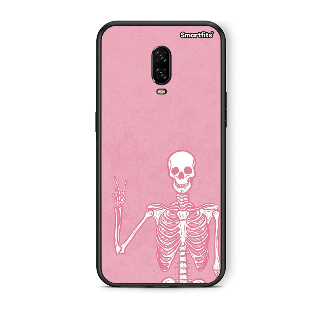 OnePlus 6 Halloween Motivation θήκη από τη Smartfits με σχέδιο στο πίσω μέρος και μαύρο περίβλημα | Smartphone case with colorful back and black bezels by Smartfits