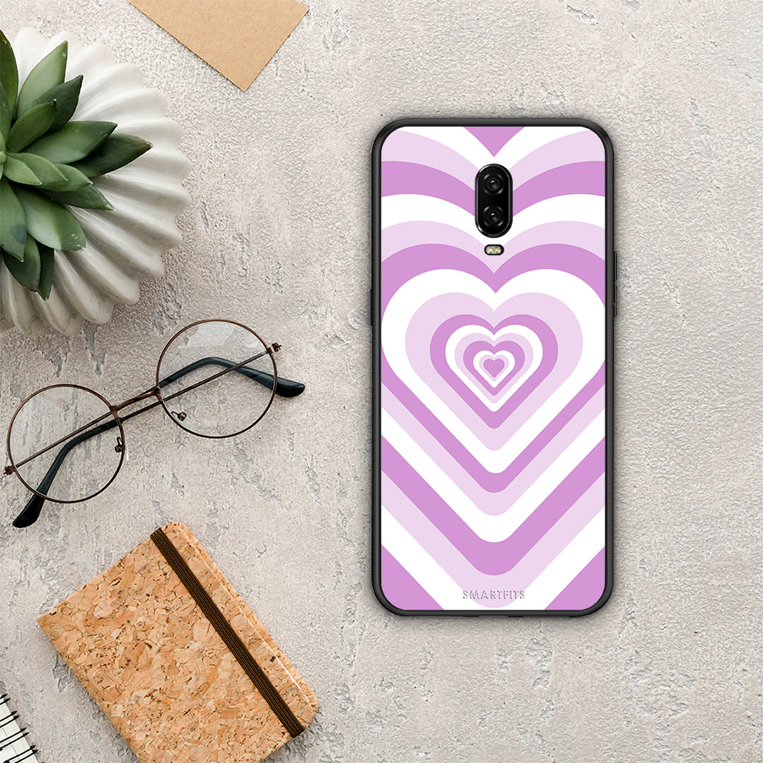Lilac Hearts - OnePlus 6T θήκη