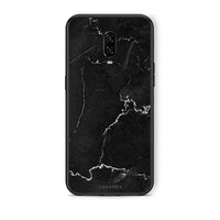 Thumbnail for OnePlus 6T Marble Black θήκη από τη Smartfits με σχέδιο στο πίσω μέρος και μαύρο περίβλημα | Smartphone case with colorful back and black bezels by Smartfits