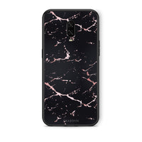 Thumbnail for 4 - OnePlus 6T Black Rosegold Marble case, cover, bumper