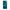 OnePlus 6T Marble Blue θήκη από τη Smartfits με σχέδιο στο πίσω μέρος και μαύρο περίβλημα | Smartphone case with colorful back and black bezels by Smartfits