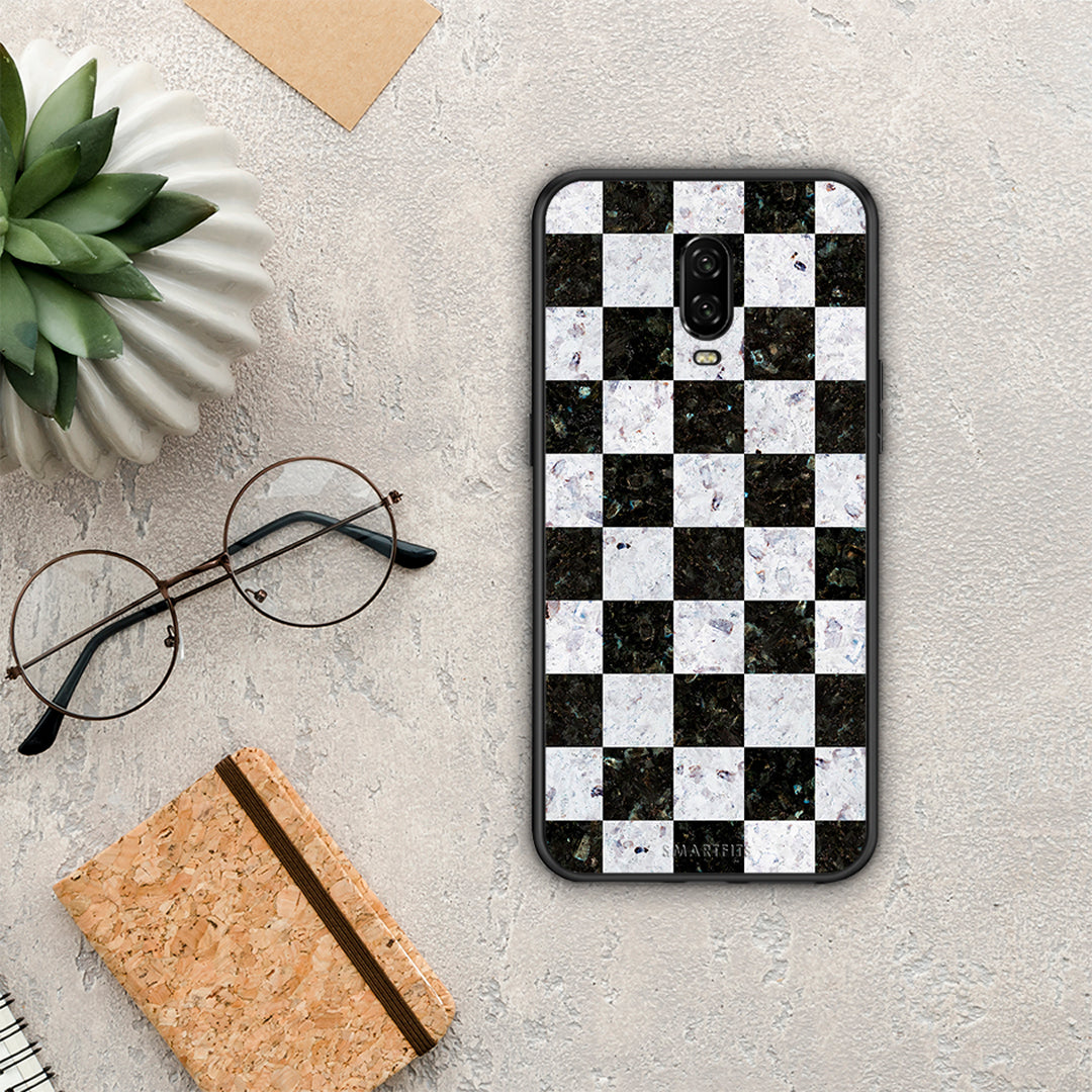 Marble Square Geometric - OnePlus 6T θήκη