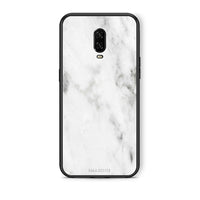 Thumbnail for 2 - OnePlus 6T White marble case, cover, bumper