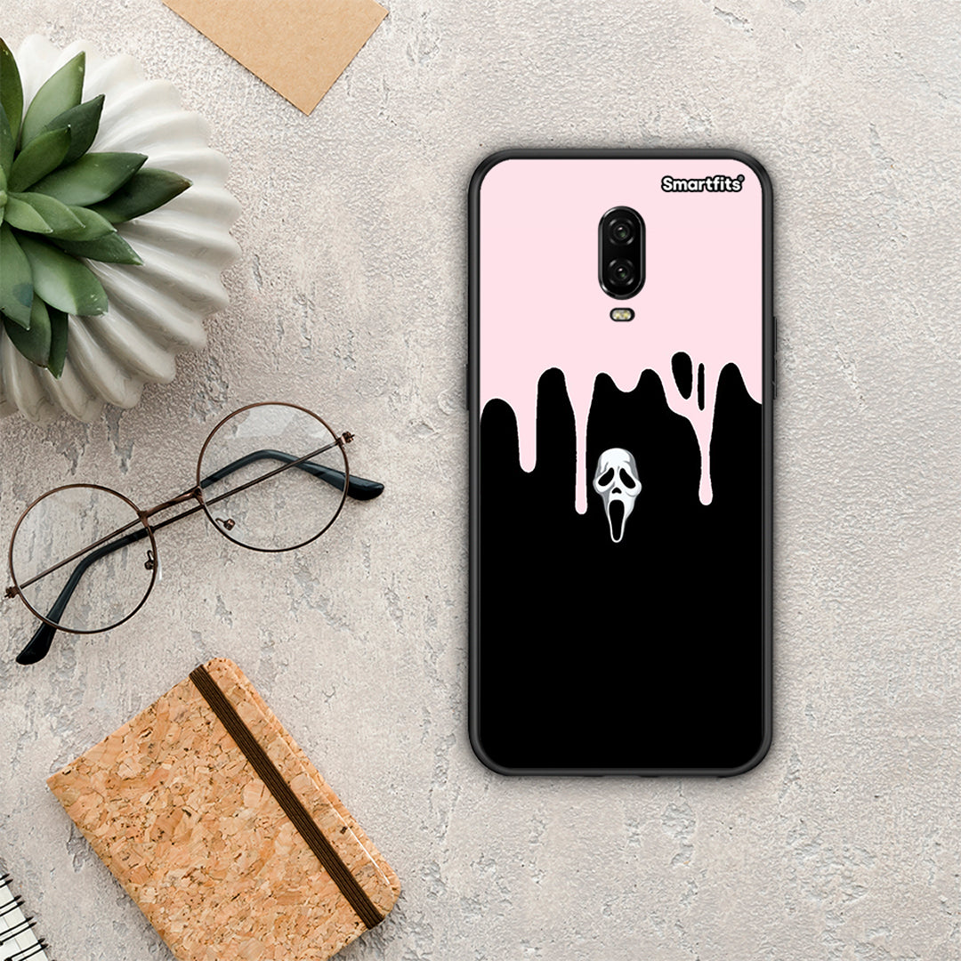 Melting Halloween Mask - OnePlus 6 θήκη