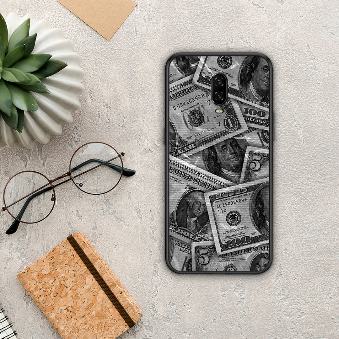 Money Dollars - OnePlus 6T θήκη