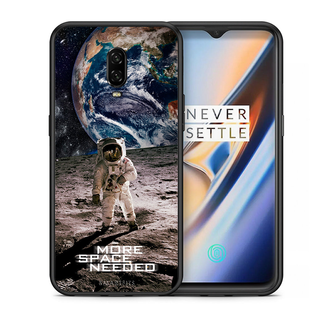 Θήκη OnePlus 6T More Space από τη Smartfits με σχέδιο στο πίσω μέρος και μαύρο περίβλημα | OnePlus 6T More Space case with colorful back and black bezels