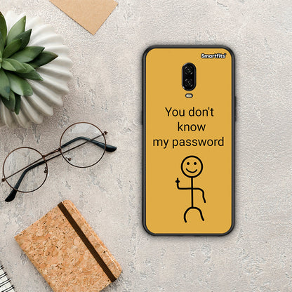 My Password - OnePlus 6 θήκη