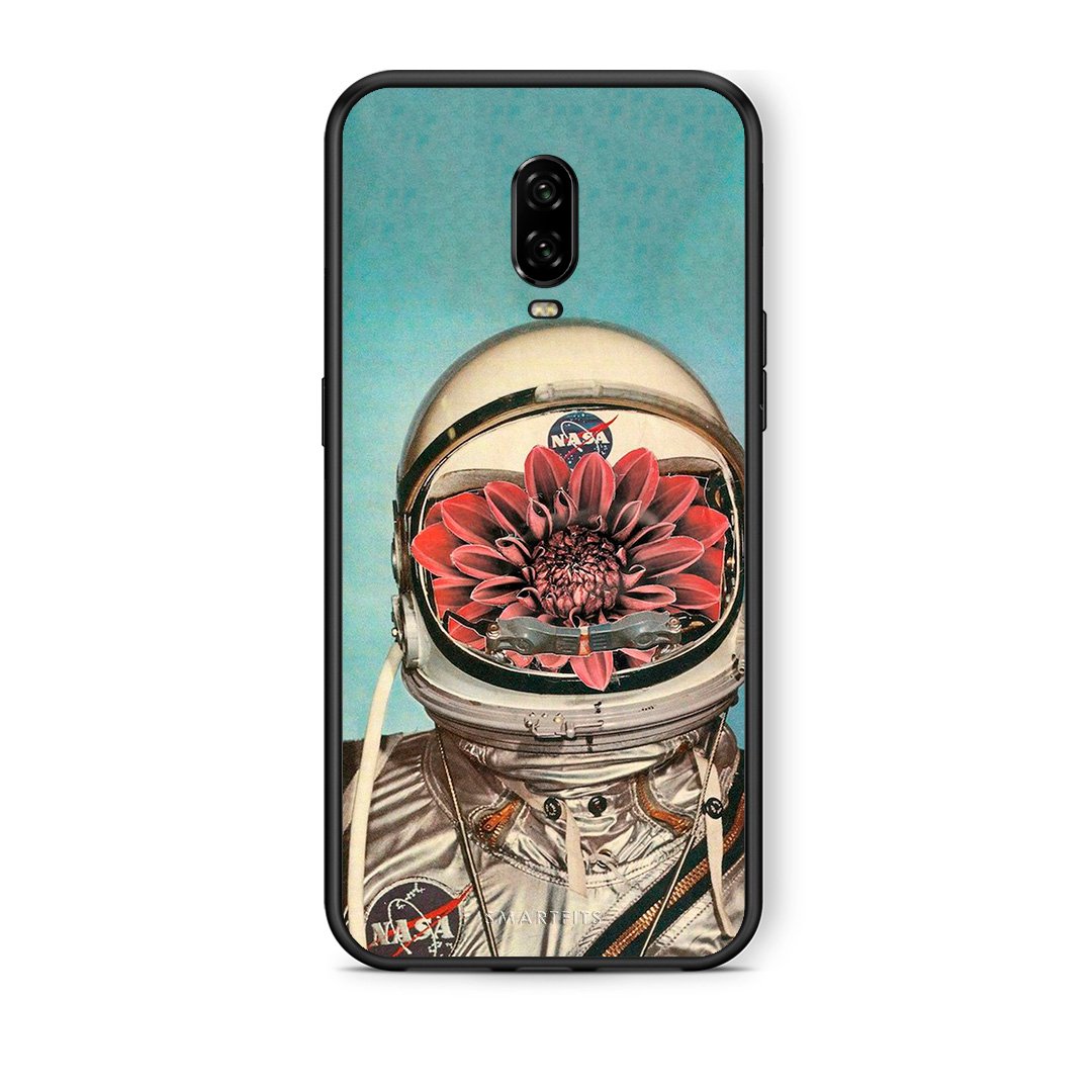 OnePlus 6T Nasa Bloom θήκη από τη Smartfits με σχέδιο στο πίσω μέρος και μαύρο περίβλημα | Smartphone case with colorful back and black bezels by Smartfits