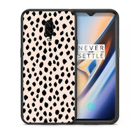 Thumbnail for Θήκη OnePlus 6T New Polka Dots από τη Smartfits με σχέδιο στο πίσω μέρος και μαύρο περίβλημα | OnePlus 6T New Polka Dots case with colorful back and black bezels