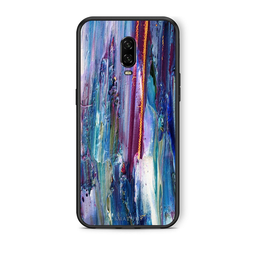 99 - OnePlus 6T Paint Winter case, cover, bumper