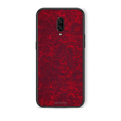 OnePlus 6T Paisley Cashmere θήκη από τη Smartfits με σχέδιο στο πίσω μέρος και μαύρο περίβλημα | Smartphone case with colorful back and black bezels by Smartfits