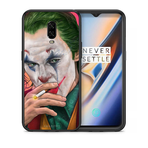 Θήκη OnePlus 6T JokesOnU PopArt από τη Smartfits με σχέδιο στο πίσω μέρος και μαύρο περίβλημα | OnePlus 6T JokesOnU PopArt case with colorful back and black bezels