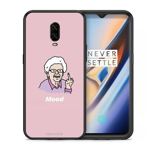 Θήκη OnePlus 6T Mood PopArt από τη Smartfits με σχέδιο στο πίσω μέρος και μαύρο περίβλημα | OnePlus 6T Mood PopArt case with colorful back and black bezels