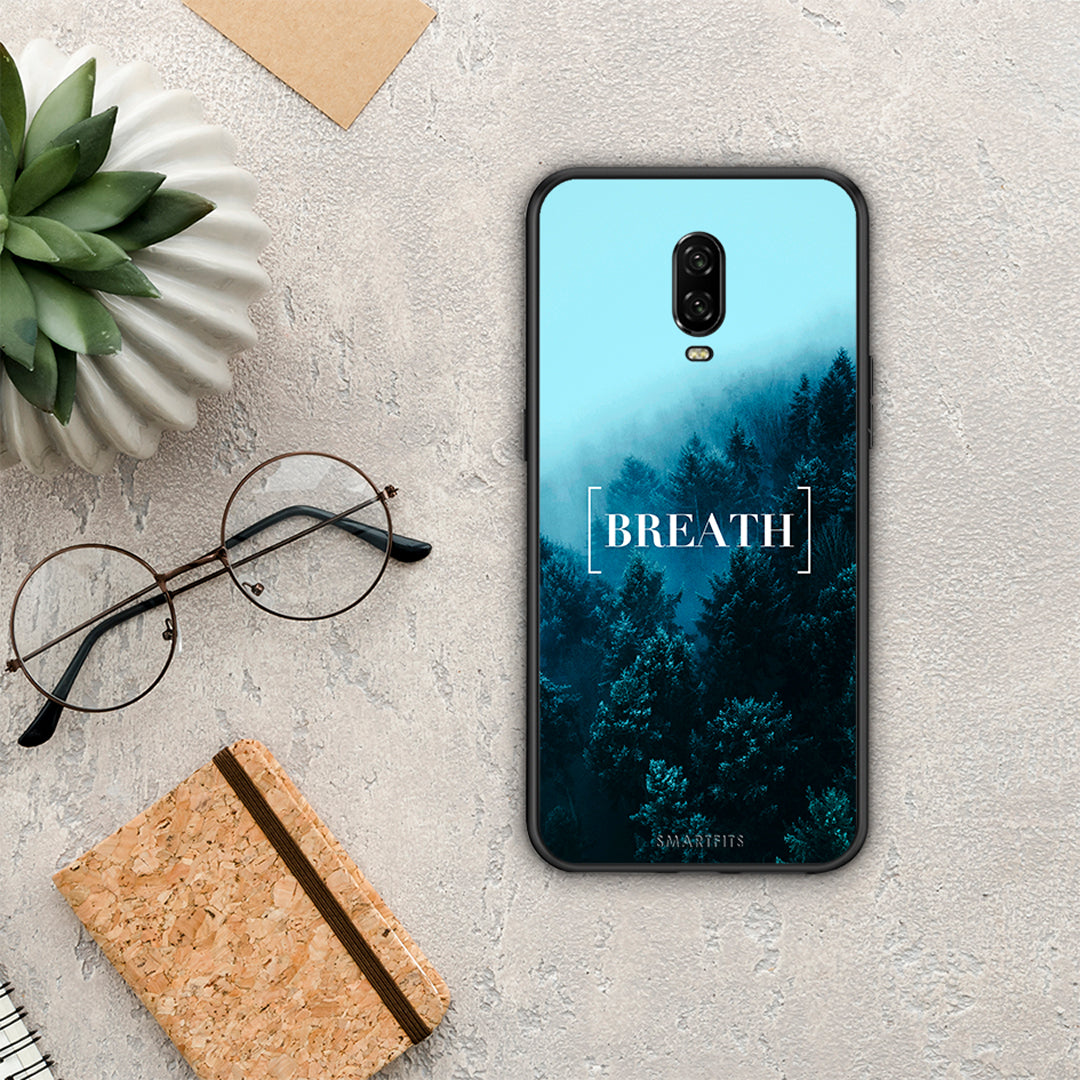 Quote Breath - OnePlus 6T θήκη