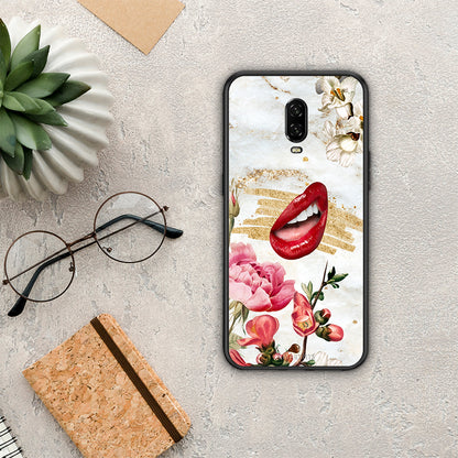 Red Lips - OnePlus 6T θήκη