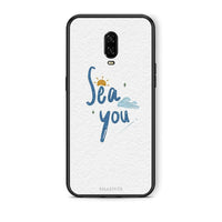 Thumbnail for OnePlus 6T Sea You Θήκη από τη Smartfits με σχέδιο στο πίσω μέρος και μαύρο περίβλημα | Smartphone case with colorful back and black bezels by Smartfits