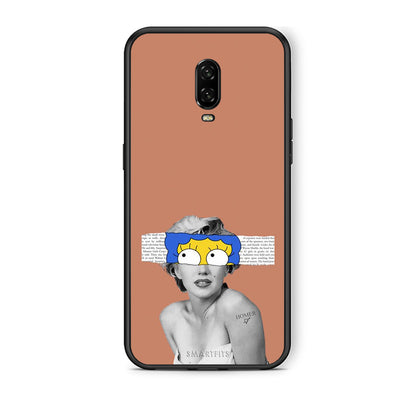 OnePlus 6T Sim Merilyn θήκη από τη Smartfits με σχέδιο στο πίσω μέρος και μαύρο περίβλημα | Smartphone case with colorful back and black bezels by Smartfits