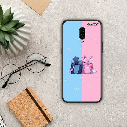 Stitch And Angel - OnePlus 6T θήκη