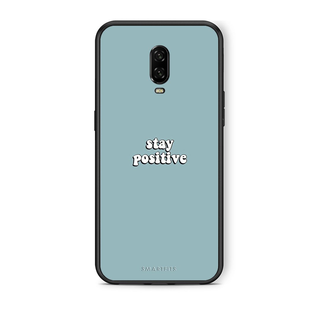 4 - OnePlus 6T Positive Text case, cover, bumper