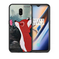 Thumbnail for Θήκη OnePlus 6T Tod And Vixey Love 2 από τη Smartfits με σχέδιο στο πίσω μέρος και μαύρο περίβλημα | OnePlus 6T Tod And Vixey Love 2 case with colorful back and black bezels