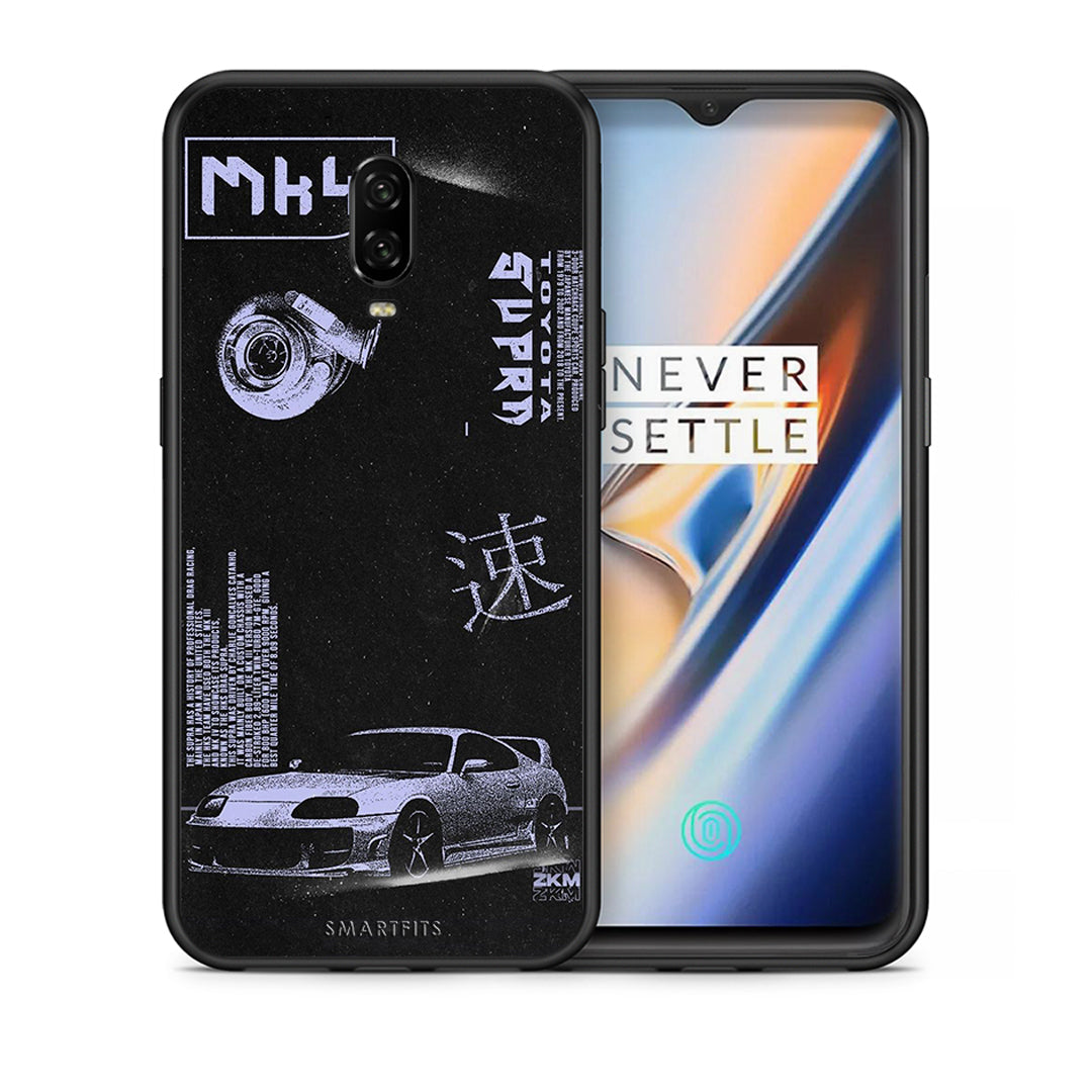 Θήκη Αγίου Βαλεντίνου OnePlus 6T Tokyo Drift από τη Smartfits με σχέδιο στο πίσω μέρος και μαύρο περίβλημα | OnePlus 6T Tokyo Drift case with colorful back and black bezels