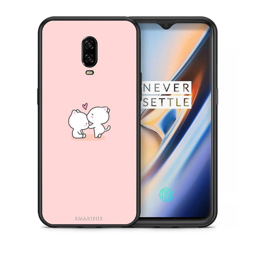 Θήκη OnePlus 6T Love Valentine από τη Smartfits με σχέδιο στο πίσω μέρος και μαύρο περίβλημα | OnePlus 6T Love Valentine case with colorful back and black bezels