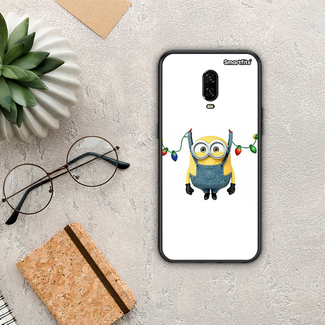 Xmas Minion Lights - OnePlus 6T θήκη