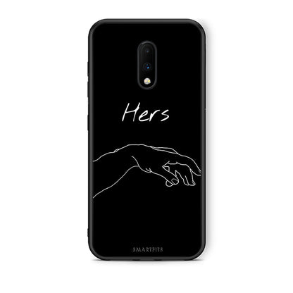 OnePlus 7 Aeshetic Love 1 Θήκη Αγίου Βαλεντίνου από τη Smartfits με σχέδιο στο πίσω μέρος και μαύρο περίβλημα | Smartphone case with colorful back and black bezels by Smartfits