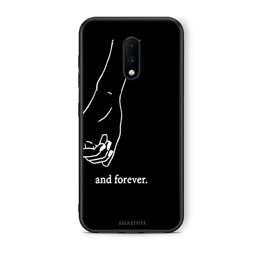 OnePlus 7 Always & Forever 2 Θήκη Αγίου Βαλεντίνου από τη Smartfits με σχέδιο στο πίσω μέρος και μαύρο περίβλημα | Smartphone case with colorful back and black bezels by Smartfits