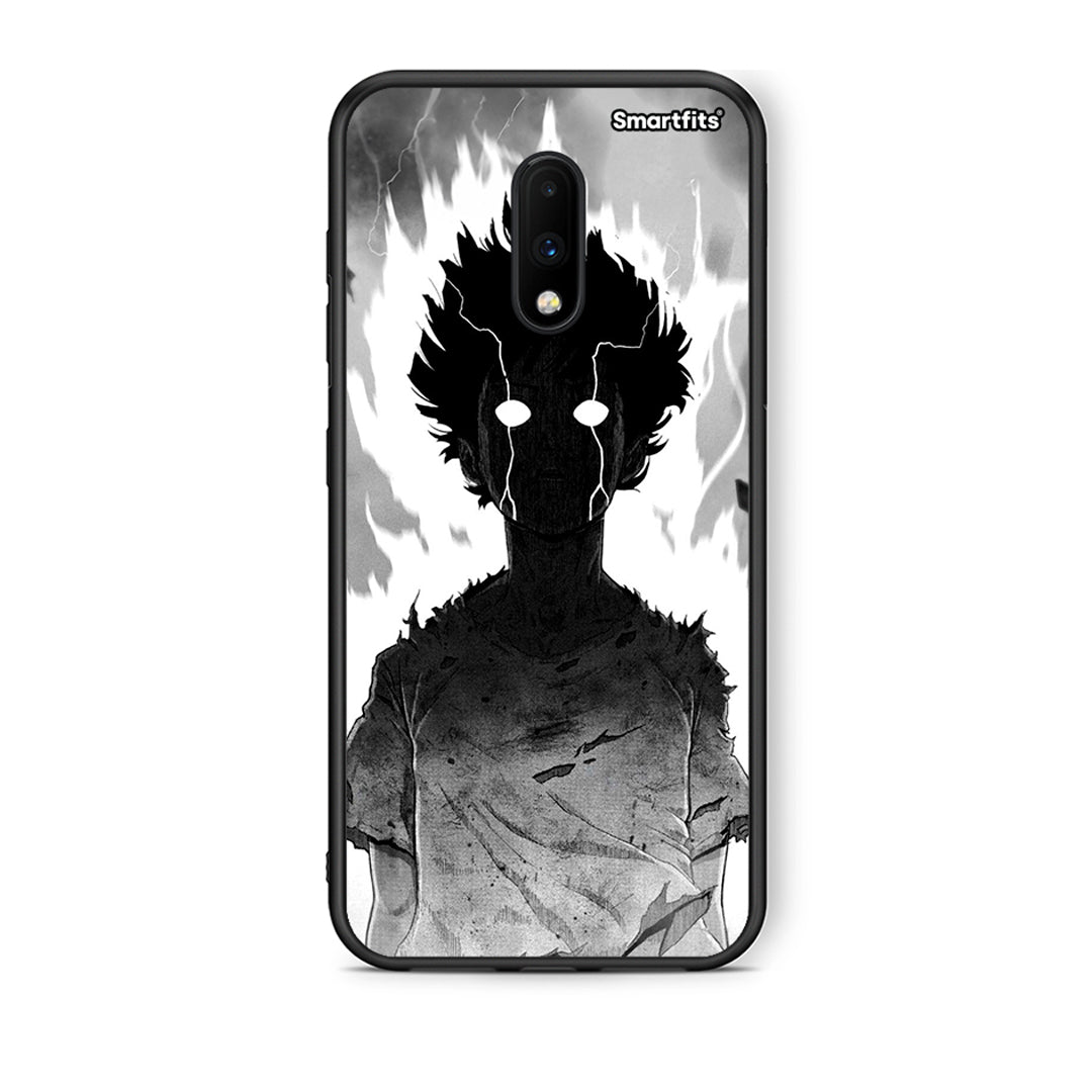 OnePlus 7 Anime Boy Θήκη από τη Smartfits με σχέδιο στο πίσω μέρος και μαύρο περίβλημα | Smartphone case with colorful back and black bezels by Smartfits