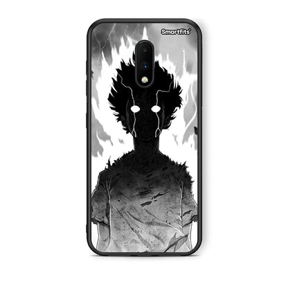 OnePlus 7 Anime Boy Θήκη από τη Smartfits με σχέδιο στο πίσω μέρος και μαύρο περίβλημα | Smartphone case with colorful back and black bezels by Smartfits