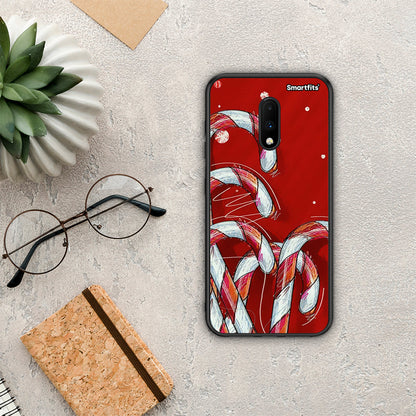 Candy Cane - OnePlus 7 θήκη