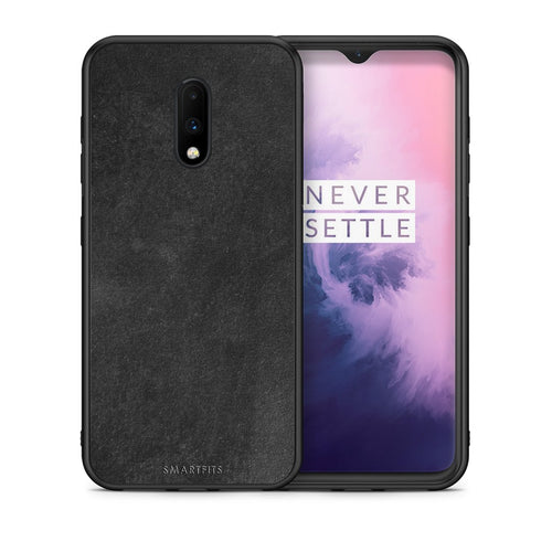 Θήκη OnePlus 7 Black Slate Color από τη Smartfits με σχέδιο στο πίσω μέρος και μαύρο περίβλημα | OnePlus 7 Black Slate Color case with colorful back and black bezels