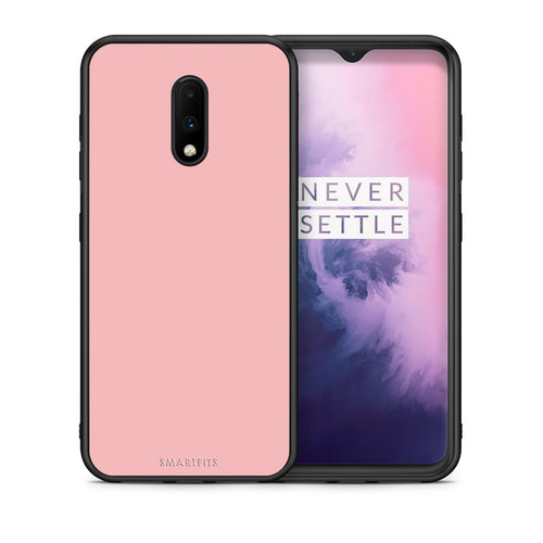 Θήκη OnePlus 7 Nude Color από τη Smartfits με σχέδιο στο πίσω μέρος και μαύρο περίβλημα | OnePlus 7 Nude Color case with colorful back and black bezels