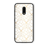 Thumbnail for 111 - OnePlus 7 Luxury White Geometric case, cover, bumper
