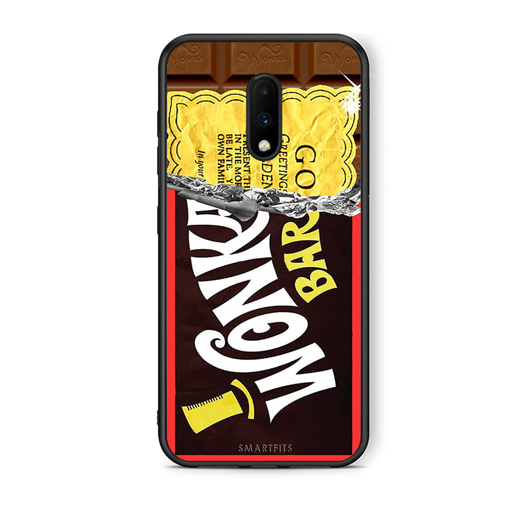 OnePlus 7 Golden Ticket θήκη από τη Smartfits με σχέδιο στο πίσω μέρος και μαύρο περίβλημα | Smartphone case with colorful back and black bezels by Smartfits