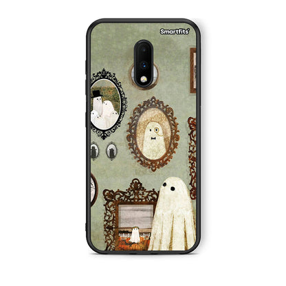 OnePlus 7 Halloween Ghost Season Θήκη από τη Smartfits με σχέδιο στο πίσω μέρος και μαύρο περίβλημα | Smartphone case with colorful back and black bezels by Smartfits