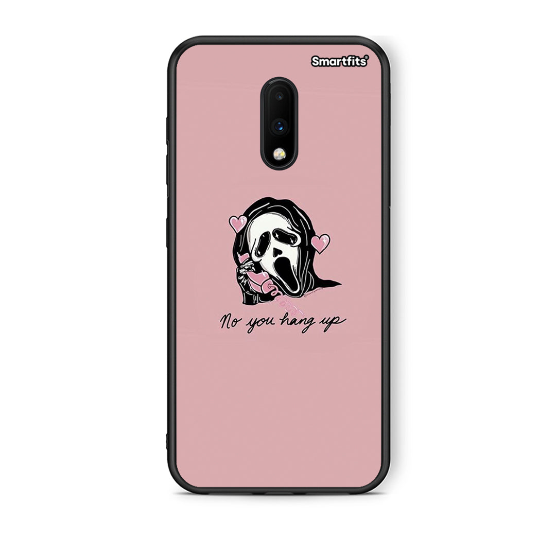 OnePlus 7 Halloween Hang Up Θήκη από τη Smartfits με σχέδιο στο πίσω μέρος και μαύρο περίβλημα | Smartphone case with colorful back and black bezels by Smartfits