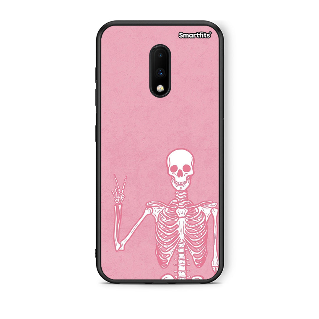 OnePlus 7 Halloween Motivation Θήκη από τη Smartfits με σχέδιο στο πίσω μέρος και μαύρο περίβλημα | Smartphone case with colorful back and black bezels by Smartfits