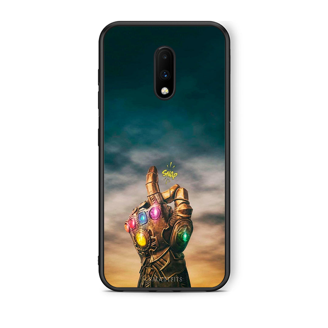 OnePlus 7 Infinity Snap θήκη από τη Smartfits με σχέδιο στο πίσω μέρος και μαύρο περίβλημα | Smartphone case with colorful back and black bezels by Smartfits