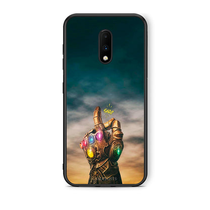OnePlus 7 Infinity Snap θήκη από τη Smartfits με σχέδιο στο πίσω μέρος και μαύρο περίβλημα | Smartphone case with colorful back and black bezels by Smartfits